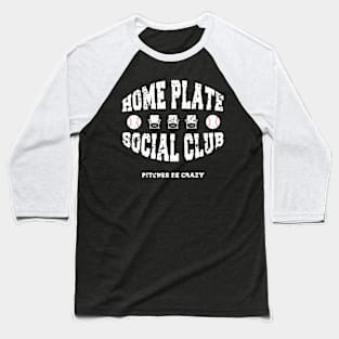 Home Plate Social Club, Midday, Softball Mom, Softball Dad, Softball Game Day, Softball Grandma, Softball Family Baseball T-Shirt